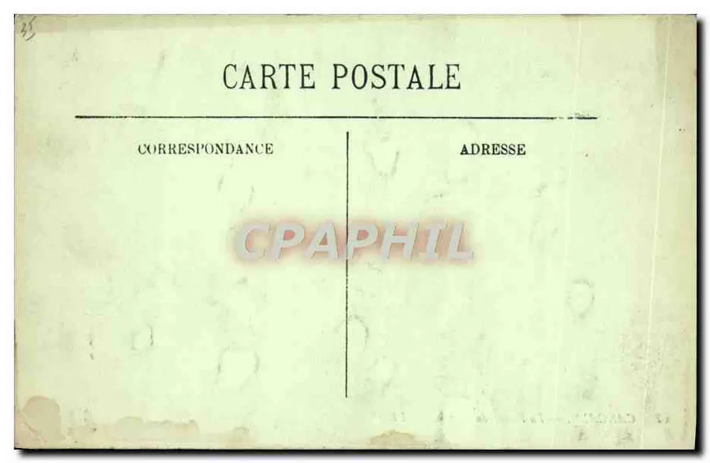 Cancale — La Pointe du Grouin — Édition A. Legras - Verso