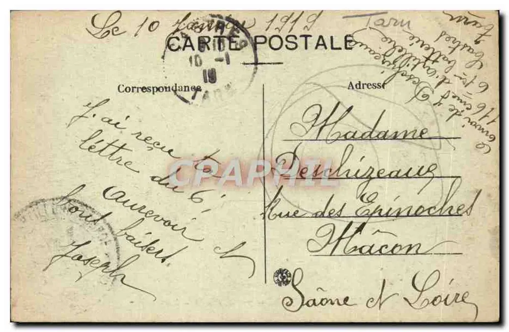 Castres — Vista Geral — LE TARN ILLUSTRÉ — 70. Fototipia Tarnaise, Poux, Albi - Verso