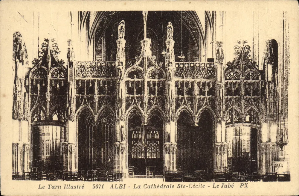 Albi - La Cattedrale di Santa Cecilia - Il Jubé — Le Tarn Illustré, n° 5071 - Recto