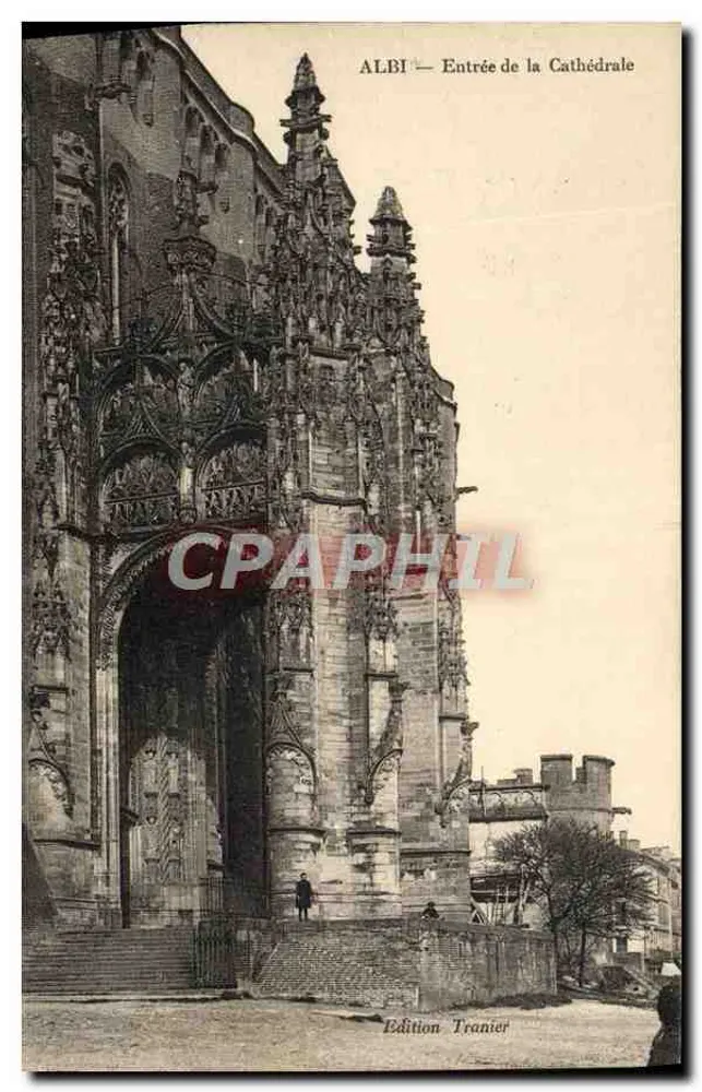Albi — Entrada da Catedral — Edição Tranier - Frente