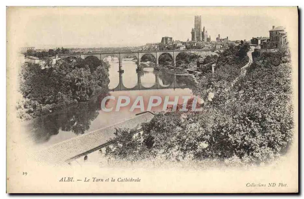 Albi — O Tarn e a Catedral — Coleções ND Fot. n°29 - Frente
