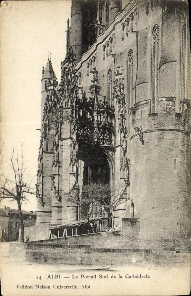 Albi — Der südliche Portal der Kathedrale — Edition Maison Universelle, Albi - Vorderseite