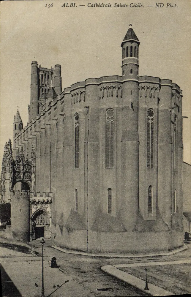 Albi — Catedral Santa Cecília — ND Pbot. - Frente