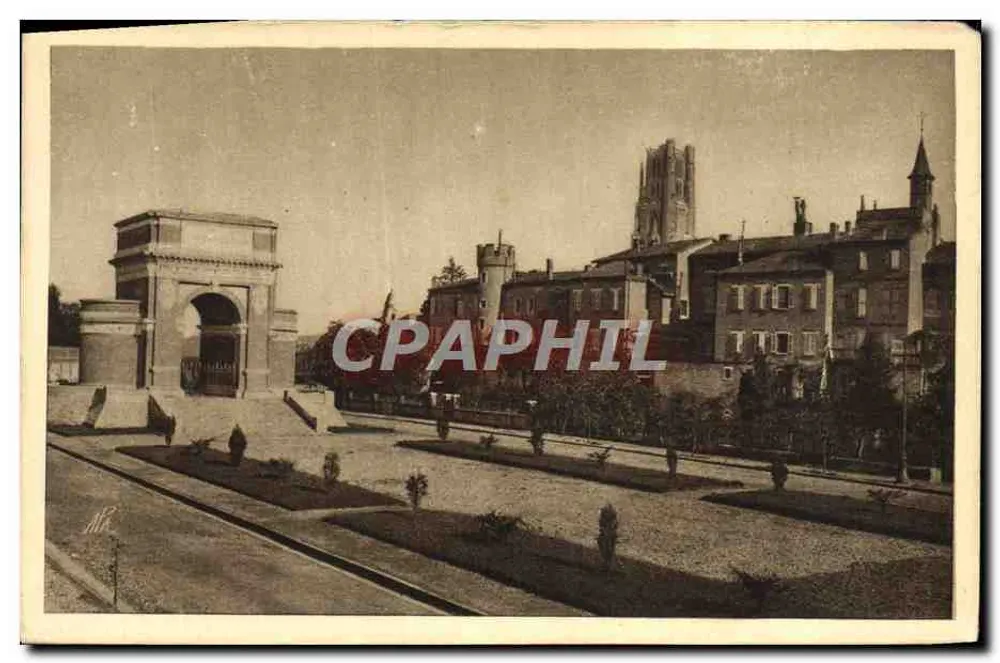 Albi — Le Boulevard Général Sibille et le Monument aux Morts — Le Tarn Illustré - Vorderseite