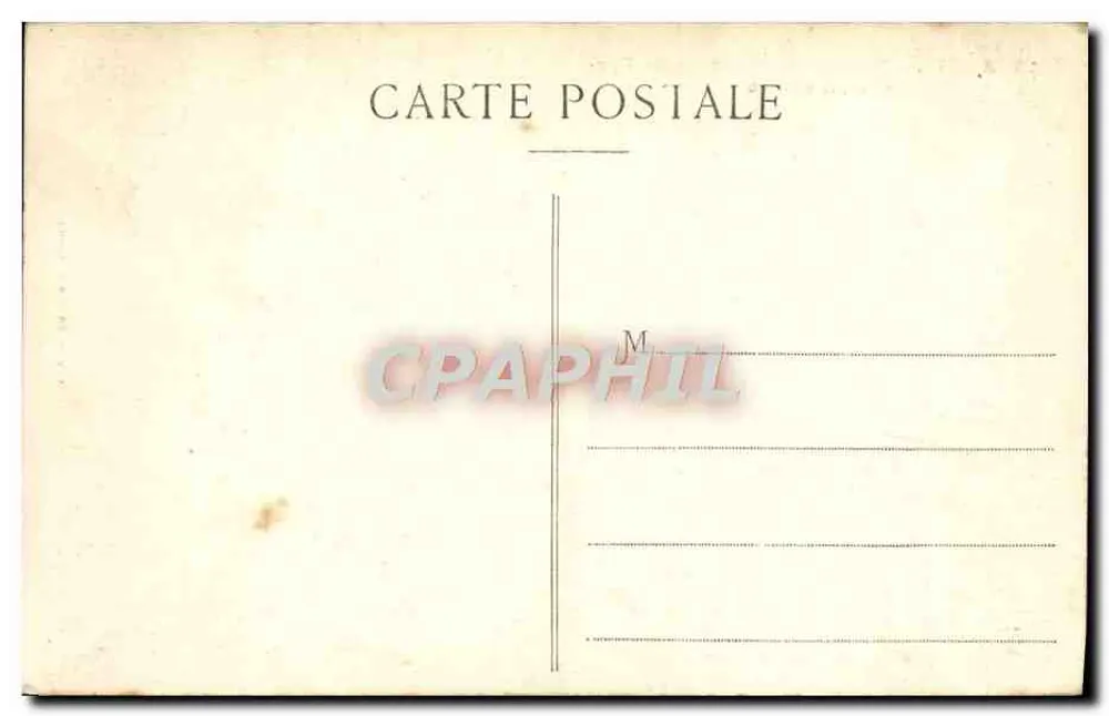 Albi — Eisenbahnviadukt und Kathedrale — Phototypie Poux — Albi - Rückseite