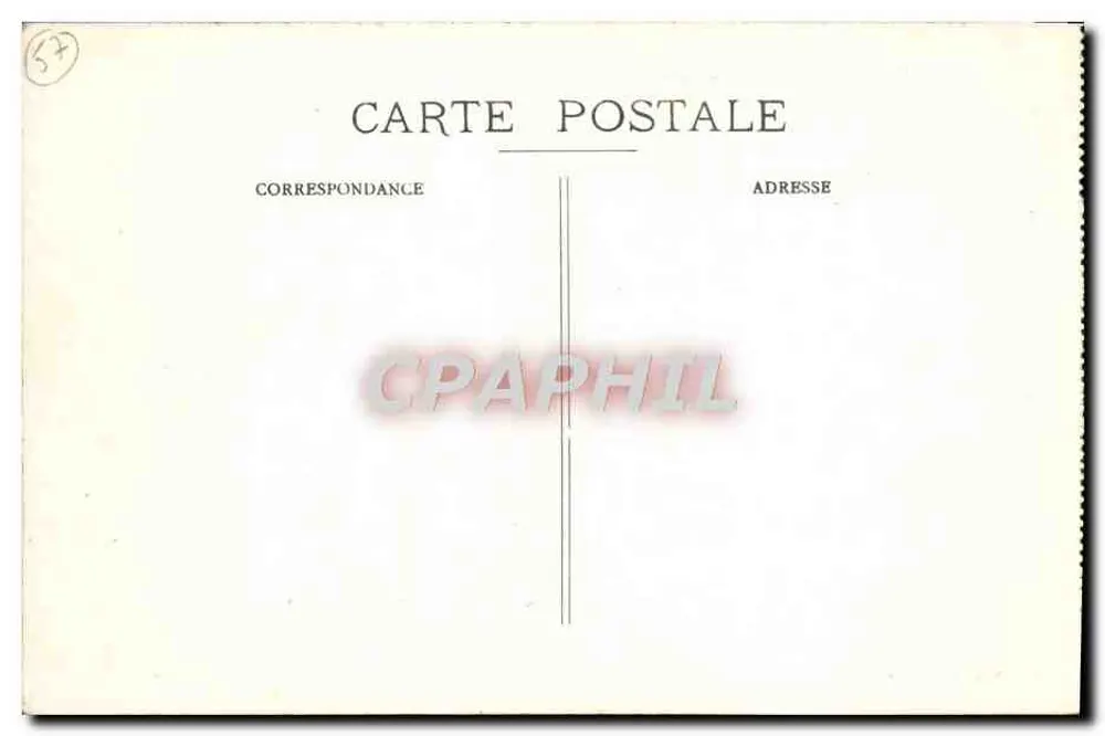 Tal der Haute-Moselle bei Rupt — Ansicht vom Mont de Fourche — A. David, Luxeuil - Rückseite