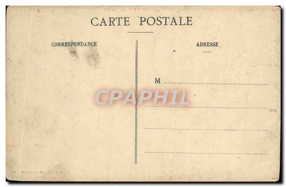 Niort (Deux-Sèvres) — O Donjon — N. Alix, pap-tab-journaux, Niort - Verso