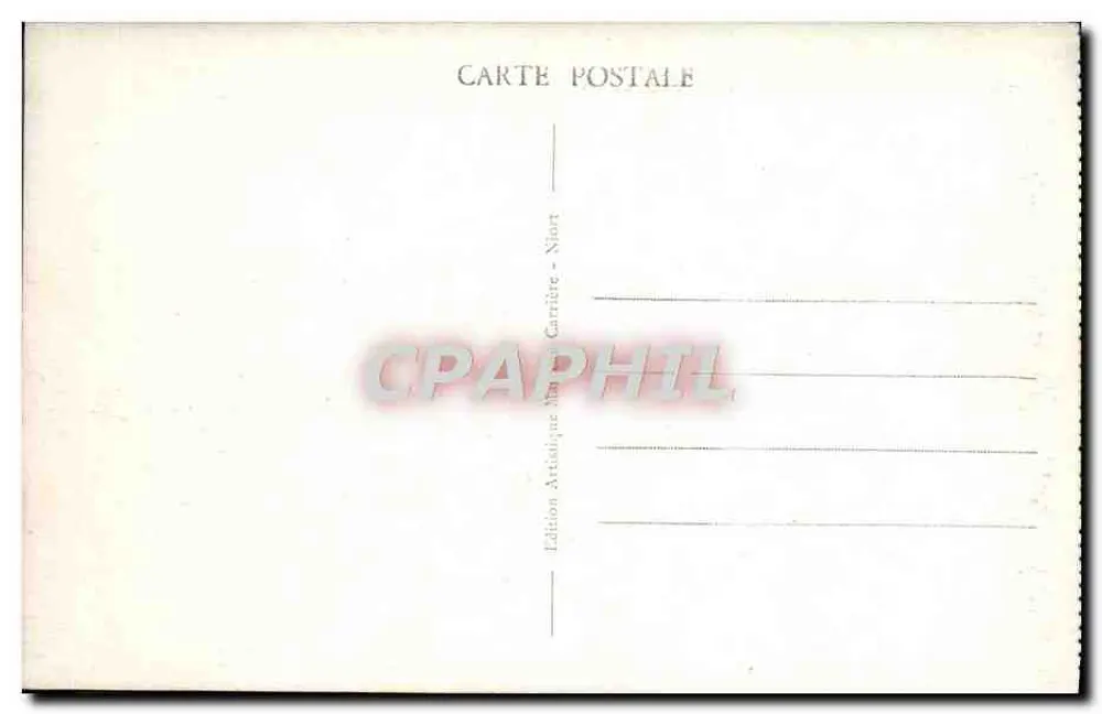 Niort - Die Sèvre Niortaise am Quai de la Préfecture — Édition Flor - Rückseite