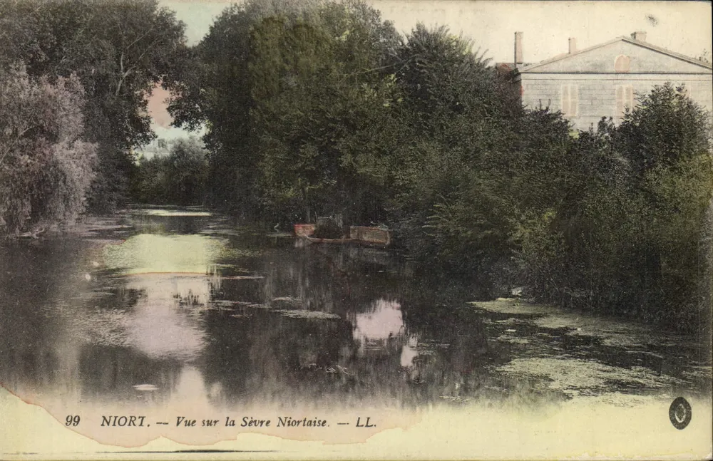 Niort — Ansicht der Sèvre Niortaise — LL. Nr. 99 - Vorderseite