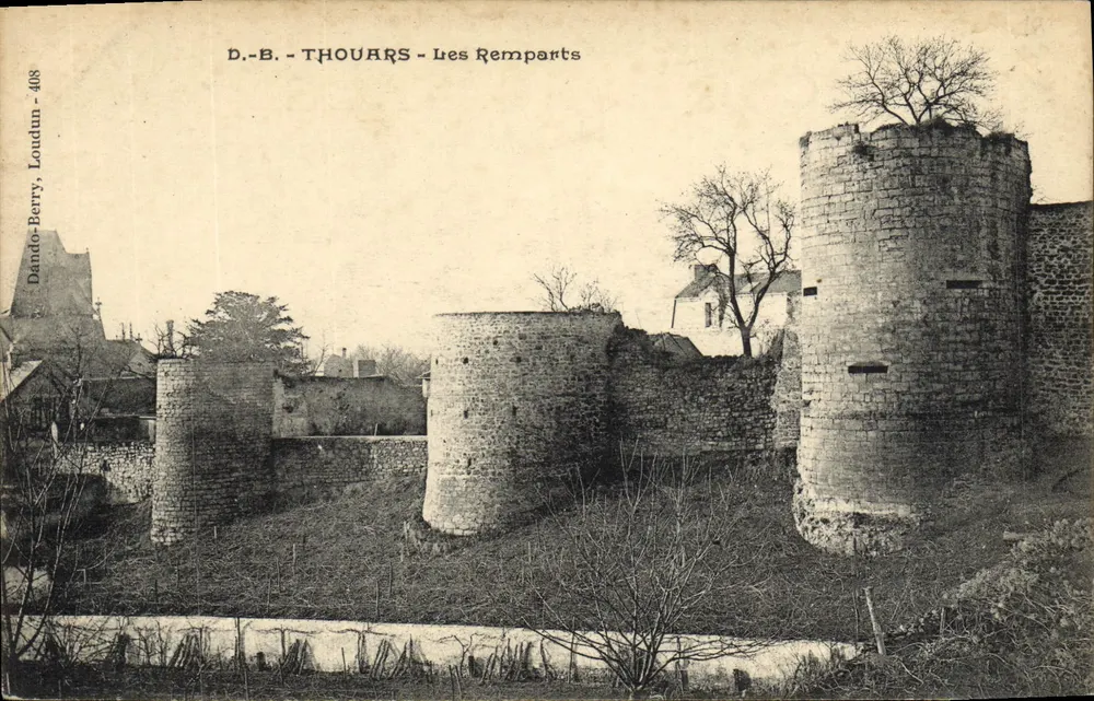 Thouars - Os Muros — Dando-Berry, n°488 - Frente