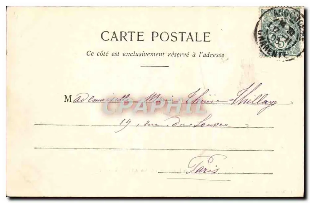 Castelo de Lamercery — LAVALETTE (Charente) — Livraria Barraud, Angoulême - Verso