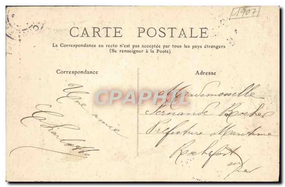 COGNAC — Vista tirada da Ilha Daniaud — Aux Dames de France - Verso