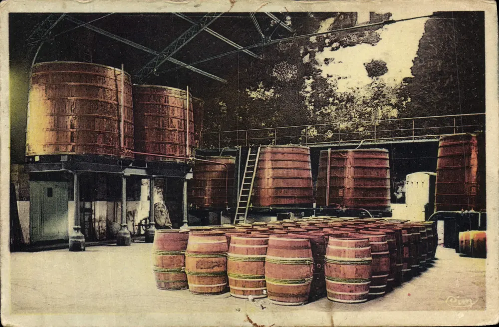 Cognac — Reservelager der Etablissements Martell — Verlag Martell - Vorderseite