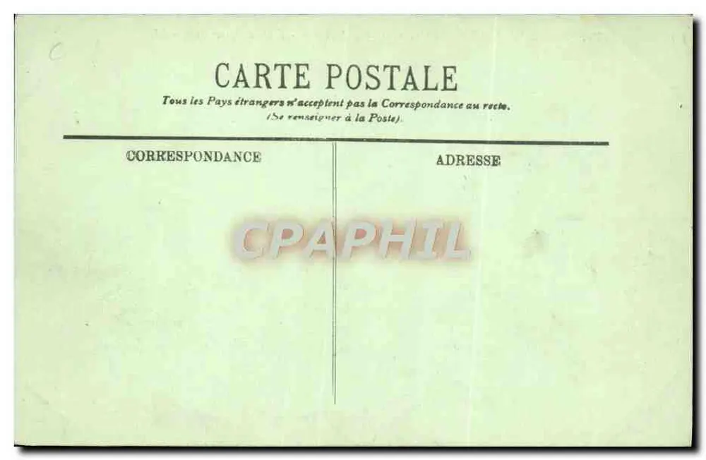Angoulême — La Couronne — L'Oisellerie — Landwirtschaftsschule — LL. - Rückseite