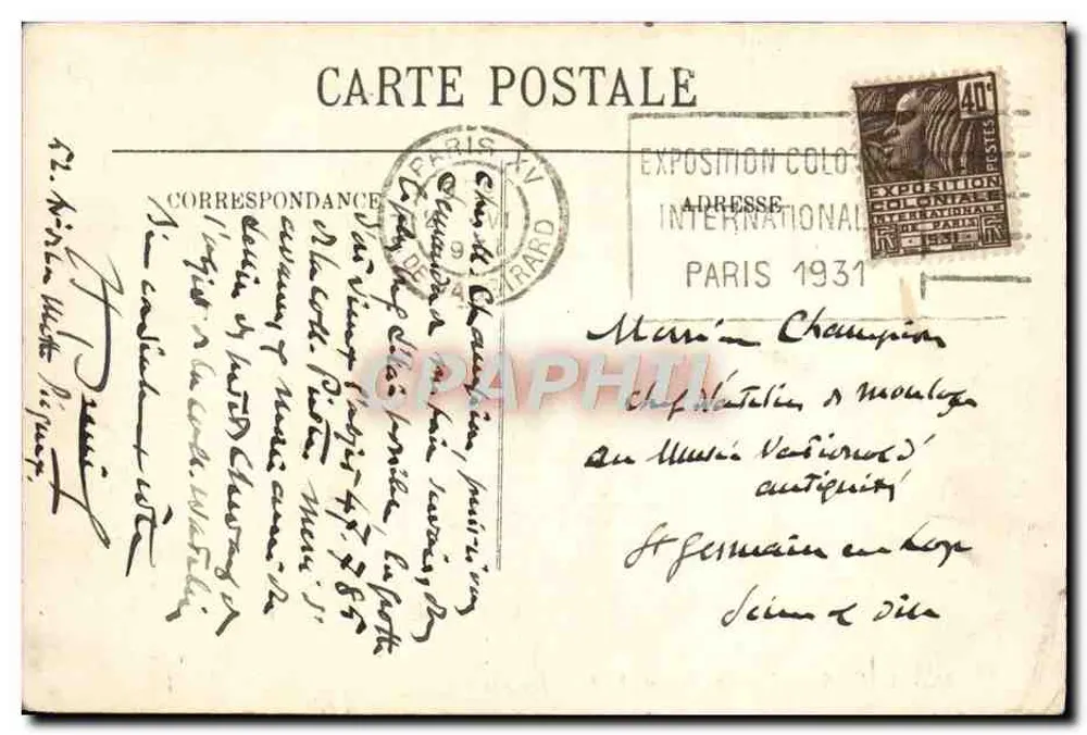 Angoulême — Vista para Saint-Cybard — LL. n°5 - Verso