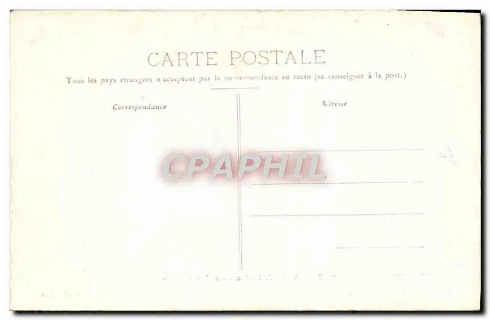 Padirac - See der Gours — Lib. Baudel, Saint-Céré (Lot) — n° 307 - Rückseite