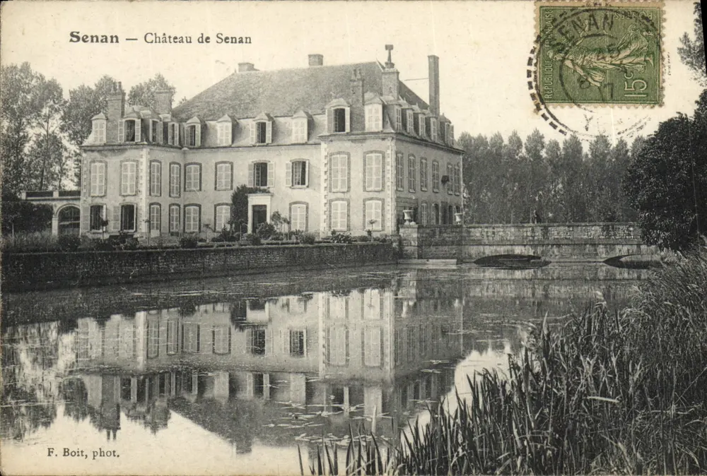 Senan — Castelo de Senan — F. Boit, fot. - Frente