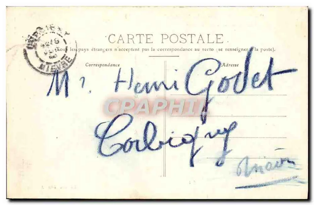 Les Deux Ponts — Tal der Cure Pierre-Perthuis — Pothièze, Verlag Avallon - Rückseite