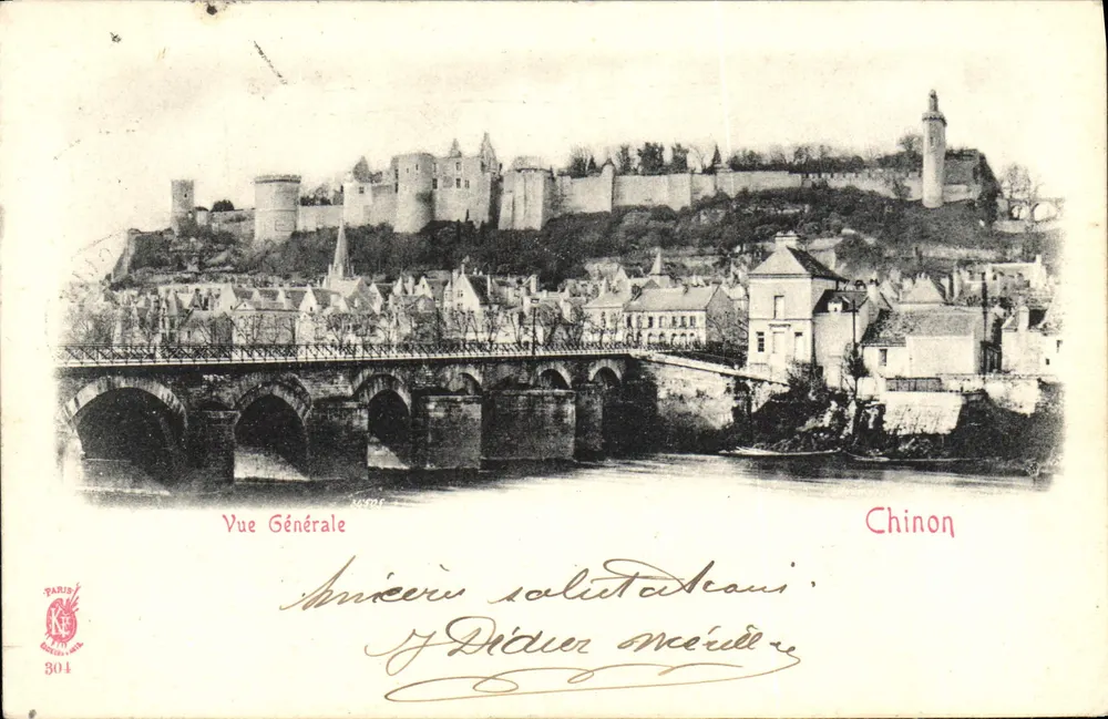 Chinon — Vue Générale — Paris, éditeur n° 304 - Frente