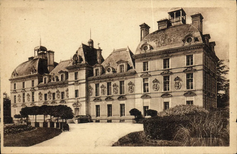 Château de Cheverny — Façade Sud-Est — Cité des Arts Photomécanique, Paris - Frente