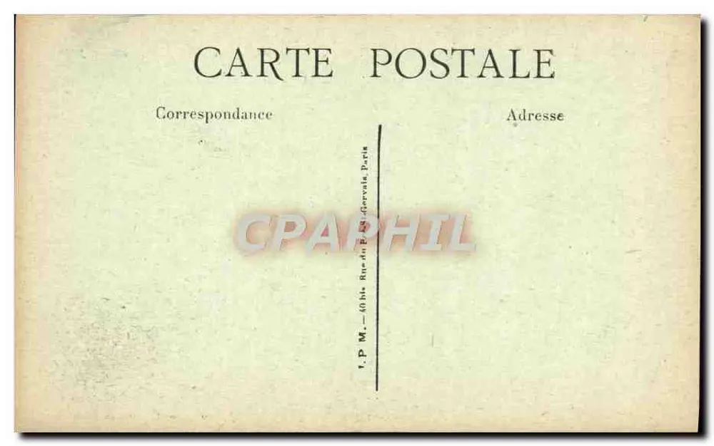 Châteaurenault (Loir-et-Cher) — Facha da Oriental das Ruínas do Castelo após o Incêndio do 5 de Fevereiro de 1907 e Torre de Carament, construída por Foulques Nerra em 1152 - Verso