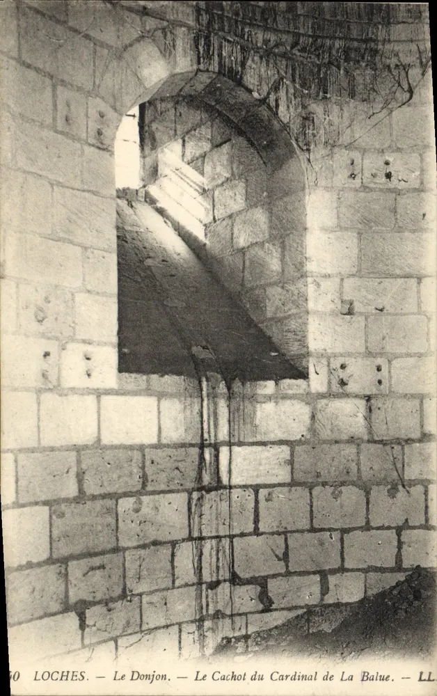 Loches — Der Bergfried — Das Gefängnis des Kardinals de La Balue — LL - Vorderseite
