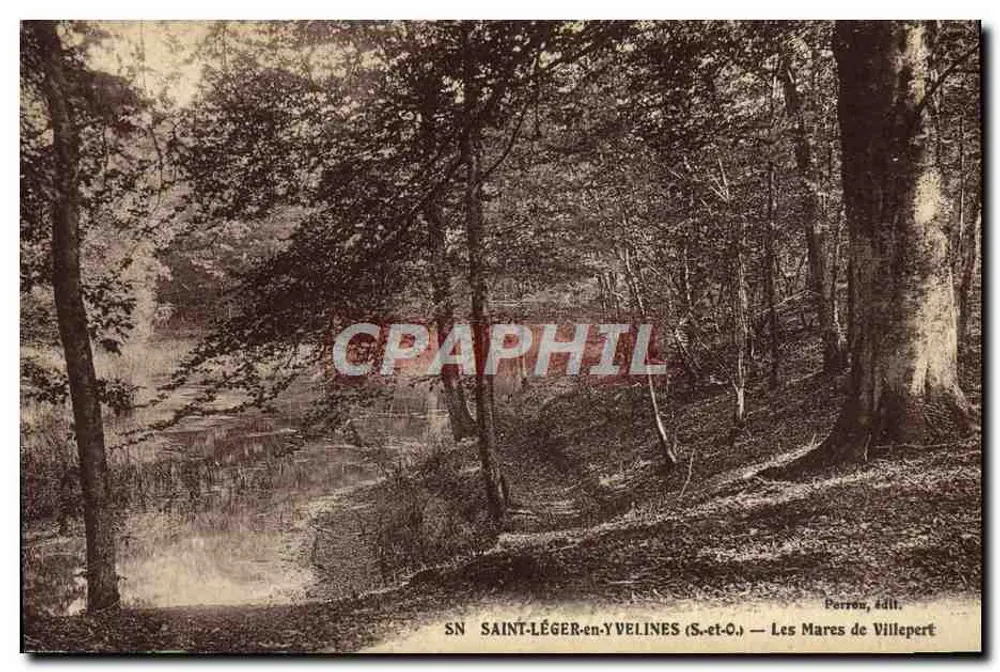 Saint-Léger-en-Yvelines (S.-et-O.) — Les Mares de Villepert — Perrou, édit. - Vorderseite