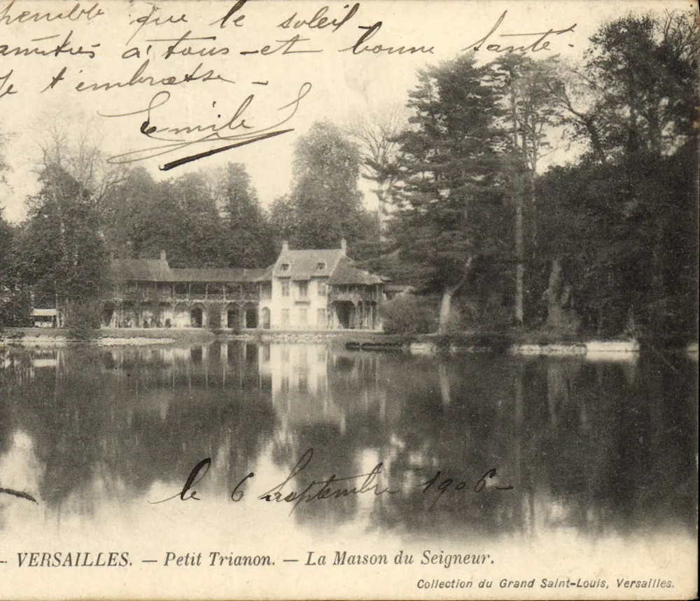 Versailles — Petit Trianon — Das Haus des Herrn - Vorderseite