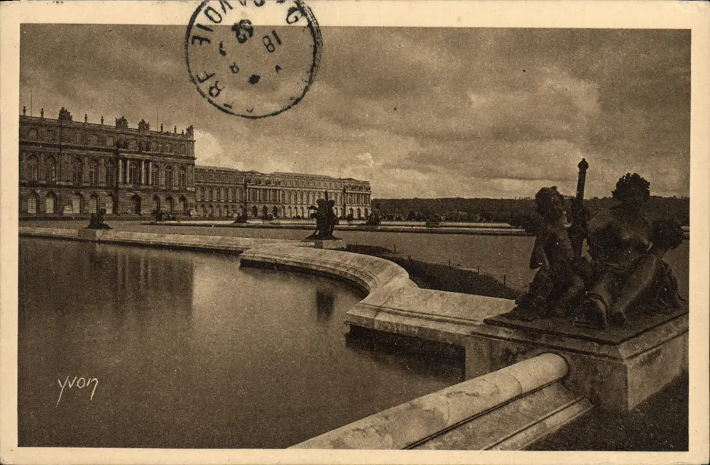 Versailles — Die Wasserparterres — Édition d'Art YVON - Vorderseite