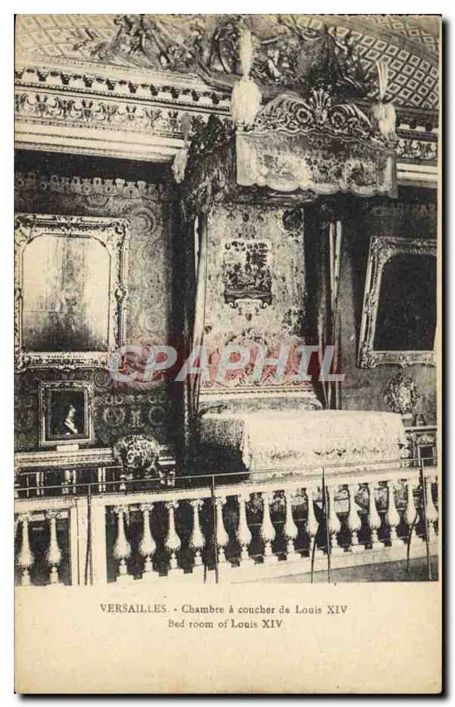 Versailles - Schlafzimmer von Ludwig XIV — Édition Couté, Versailles - Vorderseite