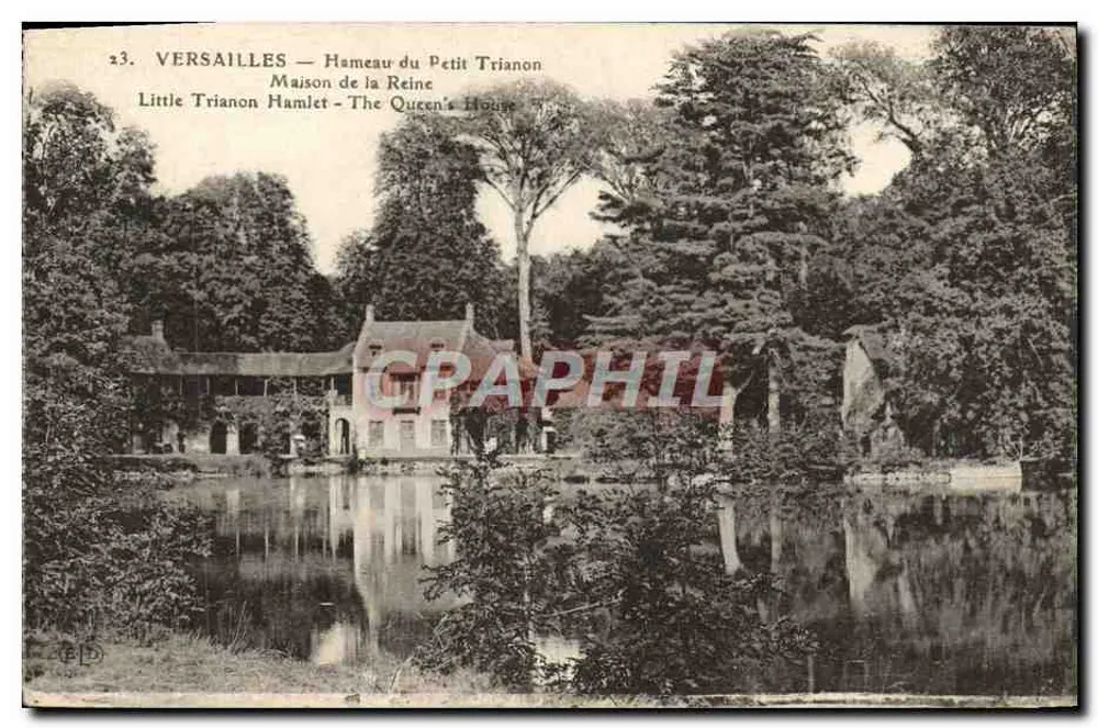 Versailles — Hameau du Petit Trianon — Maison de la Reine - Vorderseite
