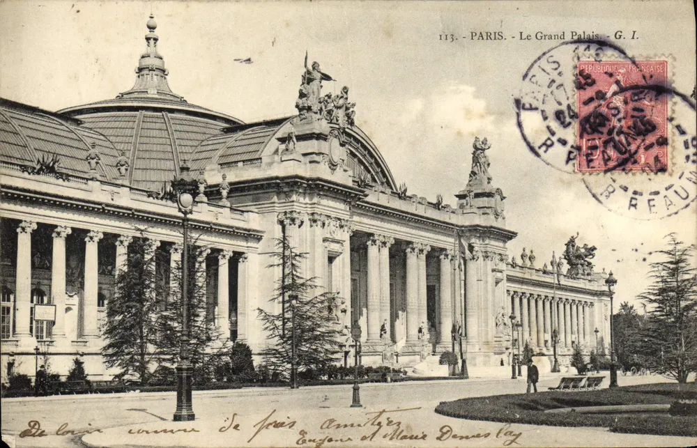 Paris - O Grand Palais - G.I. - n°113 - Frente