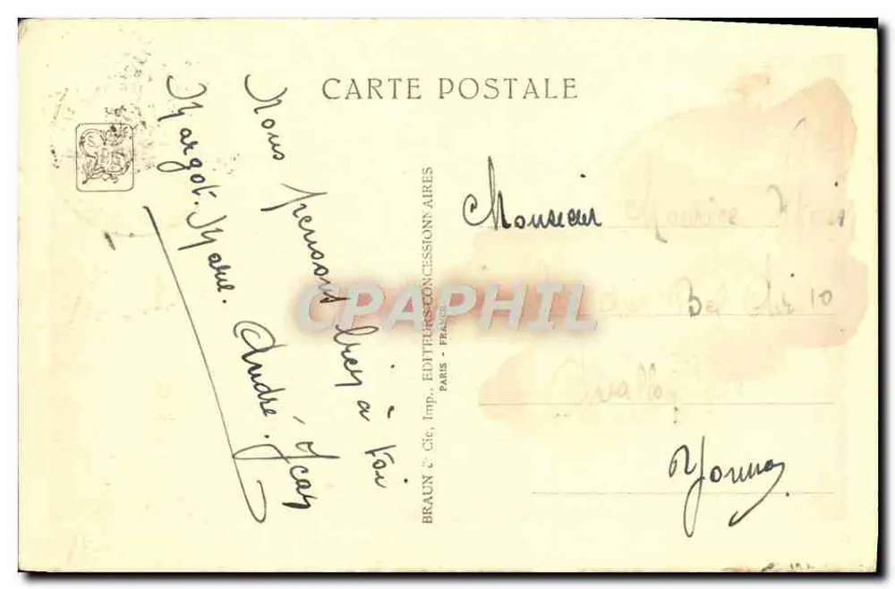 Internationale Kolonialausstellung — Paris 1931 — See Daumesnil (Eingang zu den Inseln) - Rückseite