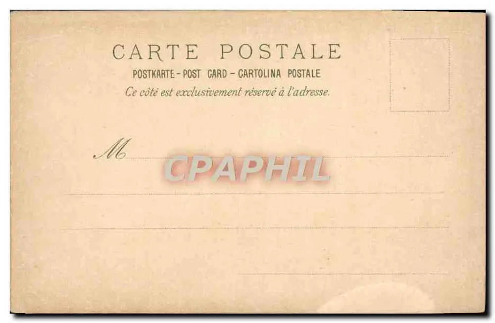 Castillo de la Electricidad y Palacio de la Electricidad — Exposición universal de 1889 — Editor no identificado - Reverso