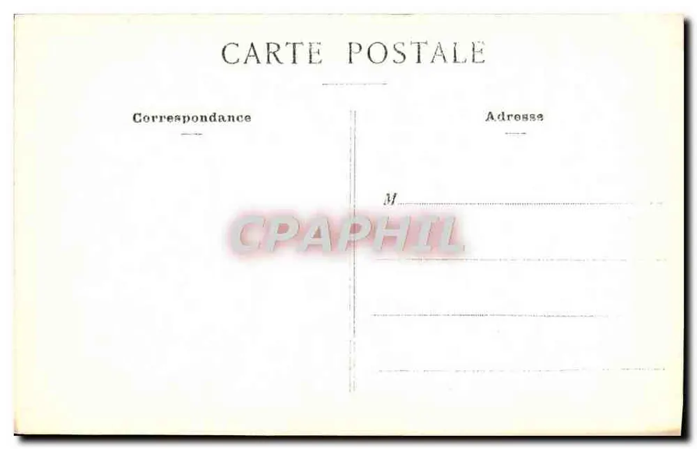 Les Gobelins — A Antiga Capela — Propriedade da Sociedade de Secorros Mutuos da Manufatura Nacional dos Gobelins - Verso