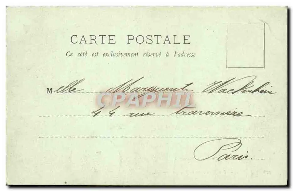PARIS — Ruínas da Bastilha — LL. - Verso