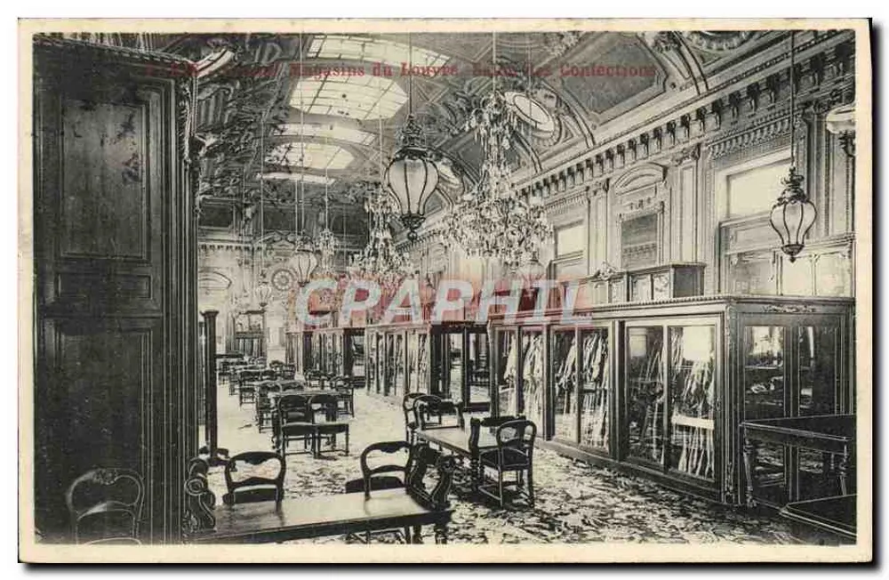 Magasins du Louvre — Sammlungssaal — Verleger: C. L. W. / C. L. W. / C. L. W. - Vorderseite