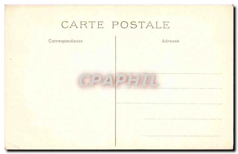 Paris (6e) - Hotel Lutetia — J. H. n° 653 - Verso