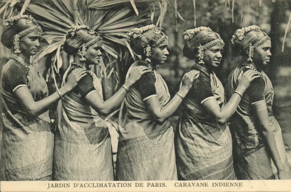 Indische Karawane — Jardin d'Acclimatation de Paris — unbekannte Ausgabe - Vorderseite