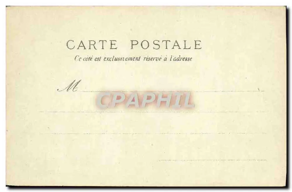 Wereldtentoonstelling 1900 — Paviljoen van de Handelsvaart — Uitgever: Hachette & Cie, Parijs - Achterkant