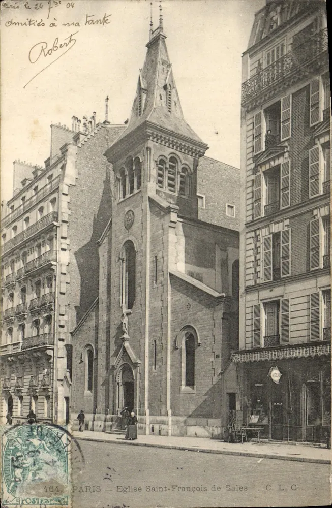 PARIS — Kirche Saint-François de Sales — C.L.C. - Vorderseite