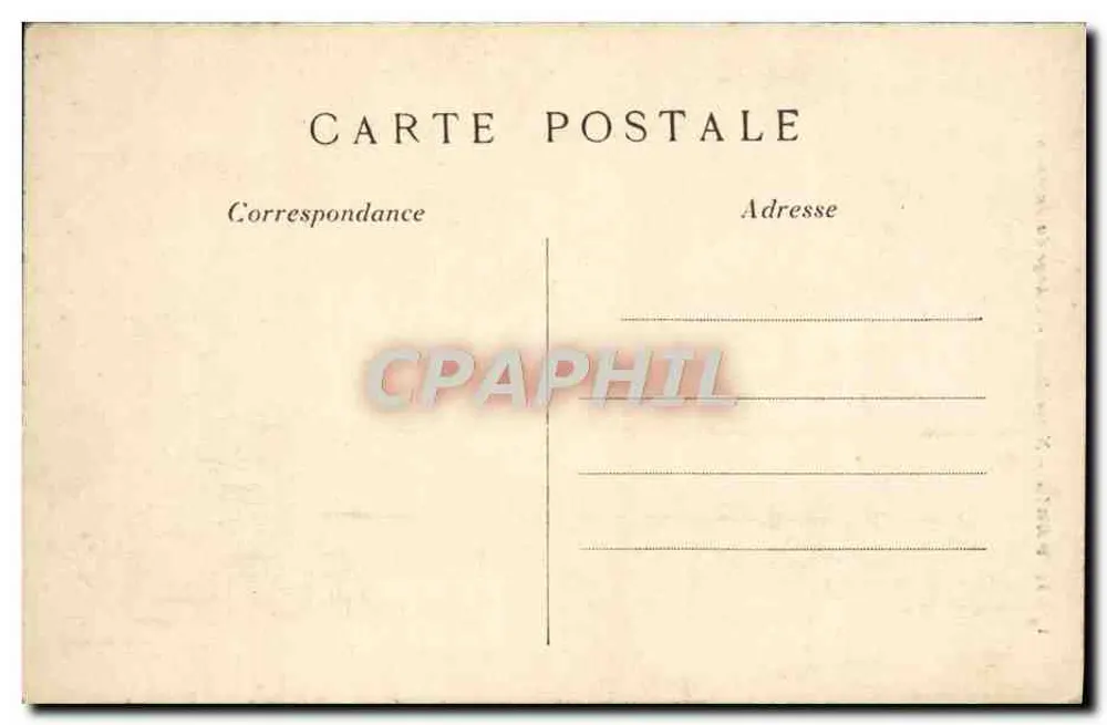Paris - Notre-Dame - L'Ange du Jugement dernier — C.M. n°1755 - Verso