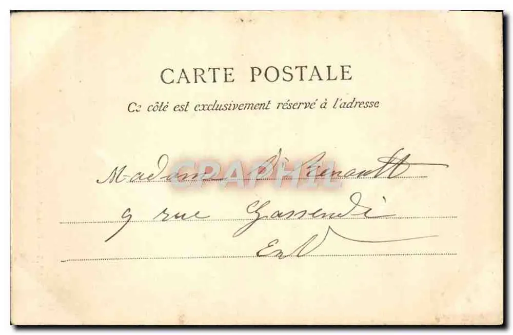 Paris — Poço Artesiano de Grenelle — Amiliter - Verso