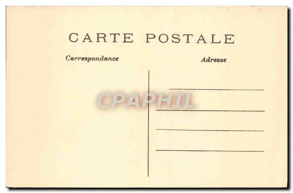 Paris (8e arrt) — Avenue des Champs-Élysées und die Marly Pferde — C. M. 140 - Rückseite