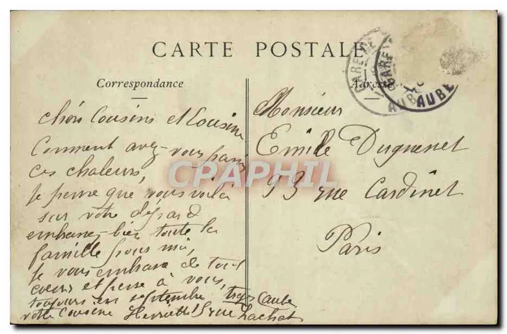 Paris — Der Boulevard des Italiens & das Vaudeville — Collections ND Phot - Rückseite