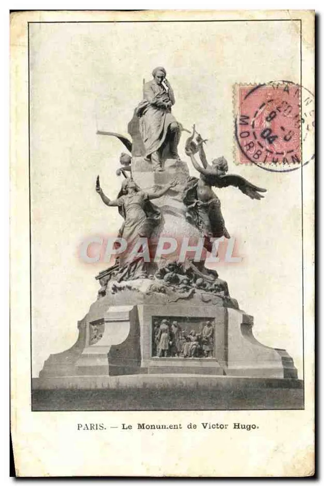PARIS — Het Monument van Victor Hugo — Uitgever Morbihan, n° 8 - Voorkant