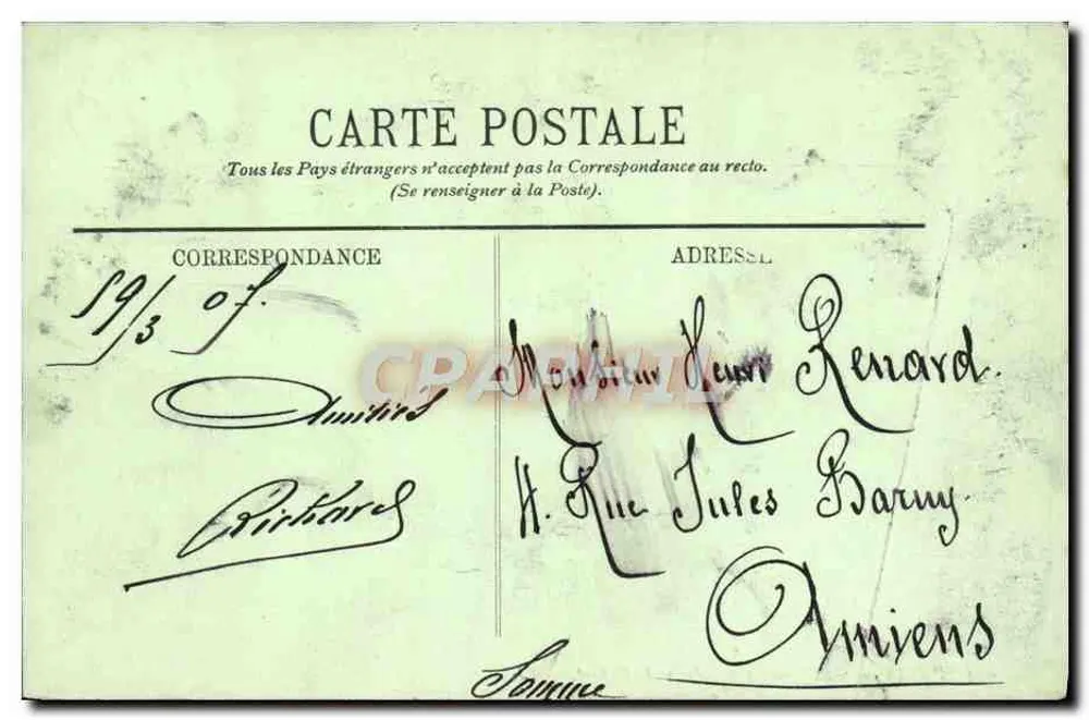 PARIS — Bei den Pferderennen — Vor dem Start — 993 - Rückseite