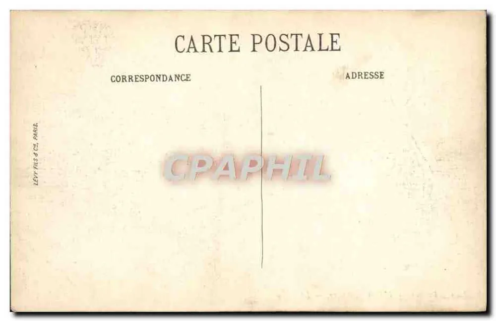 Paris — A Escola Militar — LL. — n° 865 - Verso