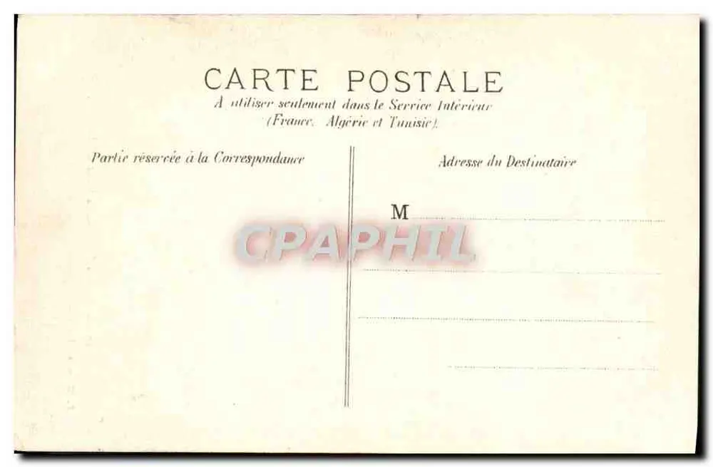 Parijs — Poort van de Cour du Dragon — P. Marmuse, Parijs, n°40 - Achterkant