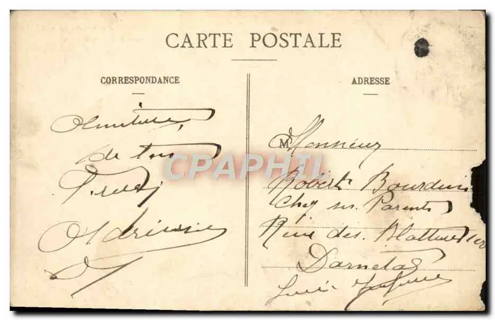Paris - Panorama da Cidade de Notre-Dame - C.M. - Publicação Francesa - Verso
